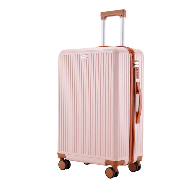 Moncaloni MK05 Macaron Color-blocked Carry-on Luggage 20 inches