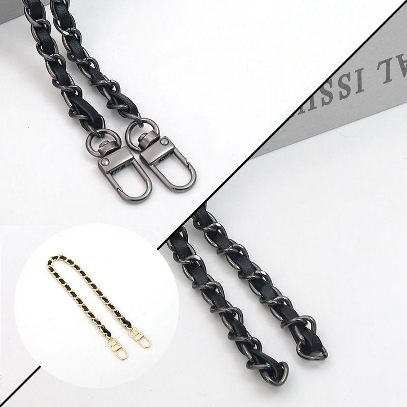 30Cm Multi-Color Diy Chain Bag Accessories Women'S Shoulder Metal Bag Chain Strap Crossbody Bag Belt Chain Tote Bag