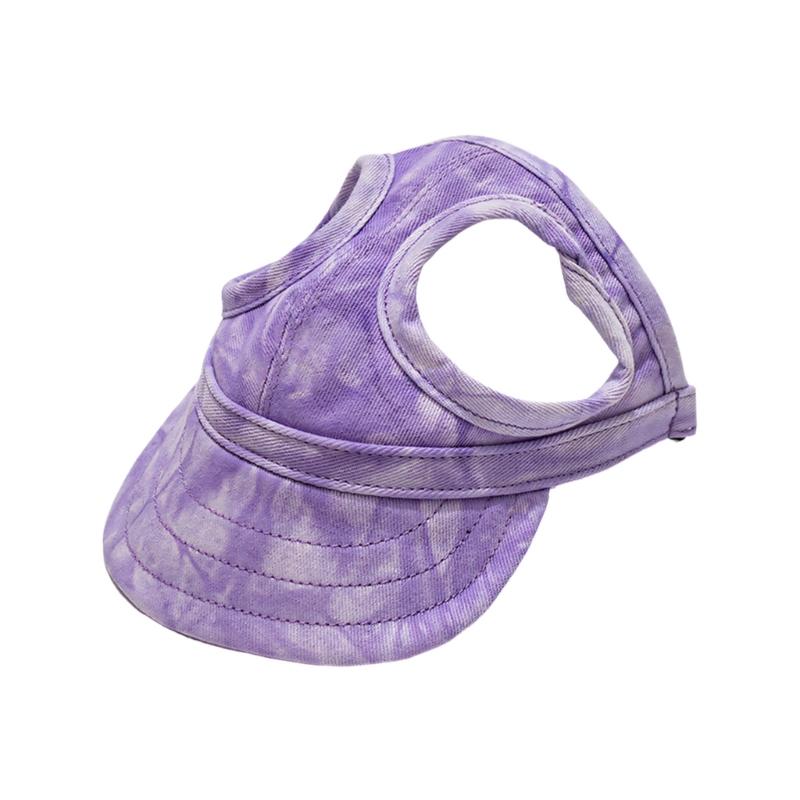 Cappellino Stiloso per Cane 4 Misure Disponibili Design Traspirante Cappellino Parasole per Animali Domestici Ideale per Passeggiate Quotidiane e Giochi Spiaggia