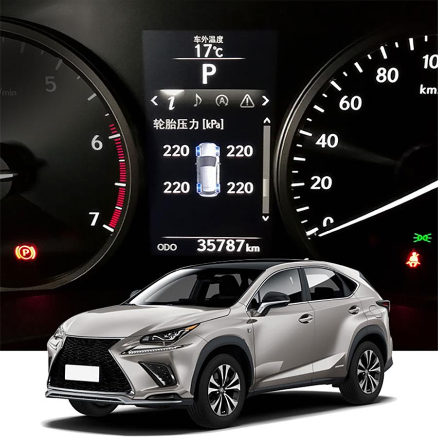 TPMS Tire Digital LCD Display Auto Security Alarm Tyre Pressure For Lexus IS Series/Lexus NX Series