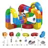 51/81/118Pcs/Set Magnetic Track Train Toy Kit Kids DIY Rail Building Gravity-Defying Electric Train Toy Toddlers Track Car Educational STEM