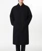Musinsa Standard Fortex Felt Oversized Balmacaan Coat [Black]