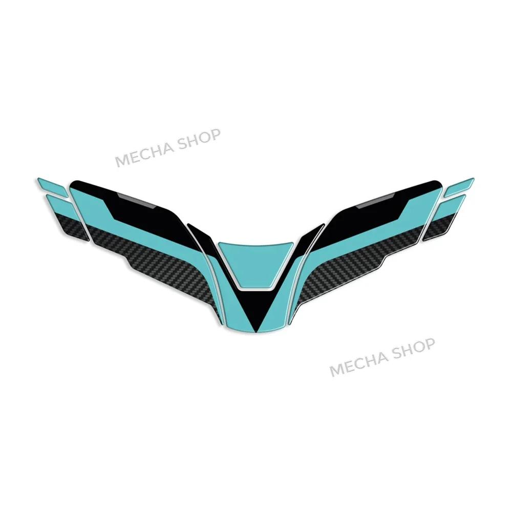 For MT 09 MT09 SP 2024- Motorcycle Accessories Protect MT-09 2025 3D Stickers Front Fairing Decorative Decals