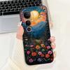 For Vivo V50 Lite Case Liquid Soft Silicone Fashion Newest Painting Back Cover For VivoV50lite V 50 5G Matte Phone Cases