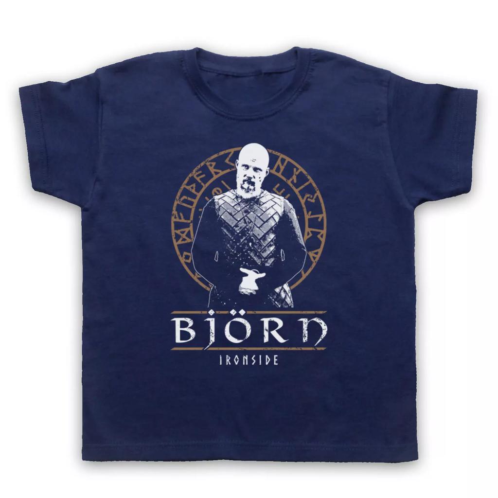 VIKINGS BJORN IRONSIDE NORSE SAGA HISTORY DRAMA TV KIDS CHILDS T-shirt
