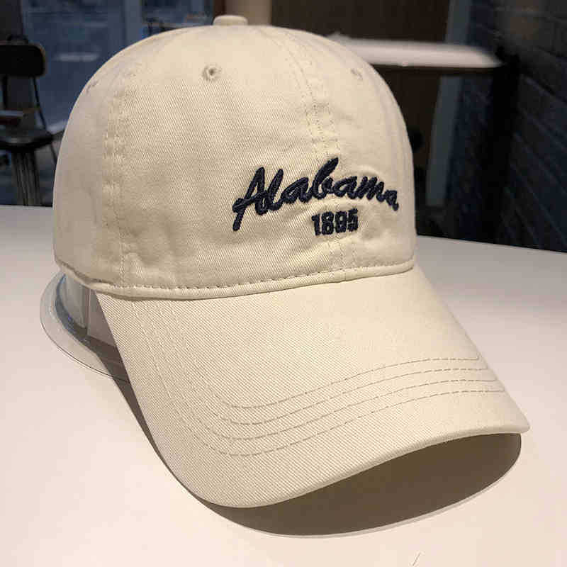 Embroidery Letters Baseball Cap for Men Women Cotton Adjustable Snapback Sun Hat Hip Hop Dad Trucker Street Couple Hats