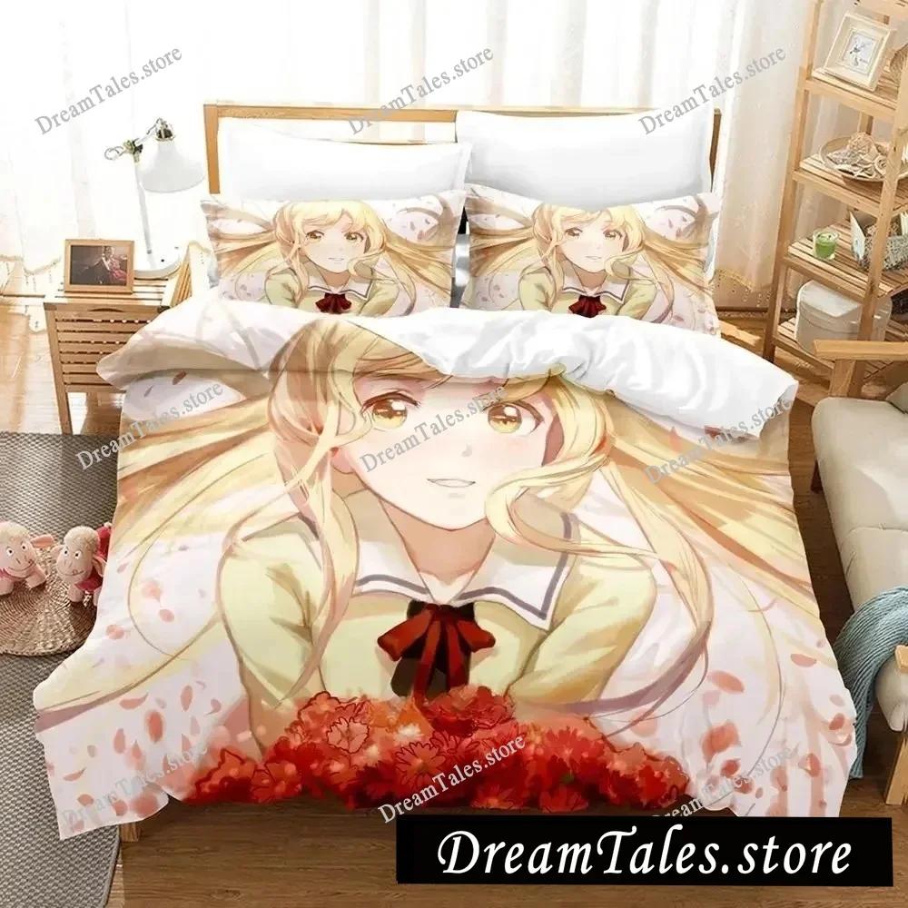 Aho Girl Bedding Set Single Twin Full Queen King Size Bed Set Adult Kid Bedroom Duvet Cover Sets 3D Print Anime Bed Sheet