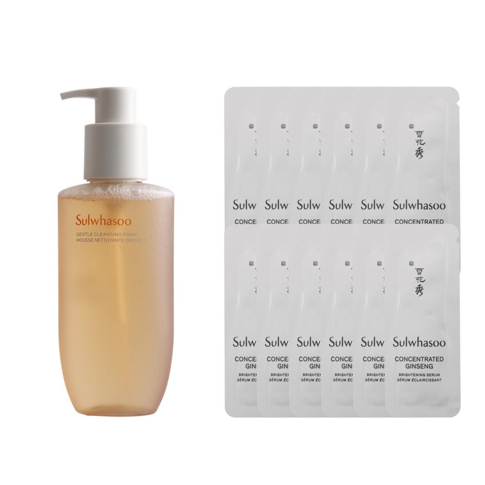Sulwhasoo Gentle Cleansing Foam + Jaumsaeng Ampoule Brightening 1mlX12ea forward form