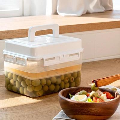 5L Kimchi Press Storage Container Pickle Jar For Gherkin Sauerkraut Kimchi Storage Container And Fermentation Organization