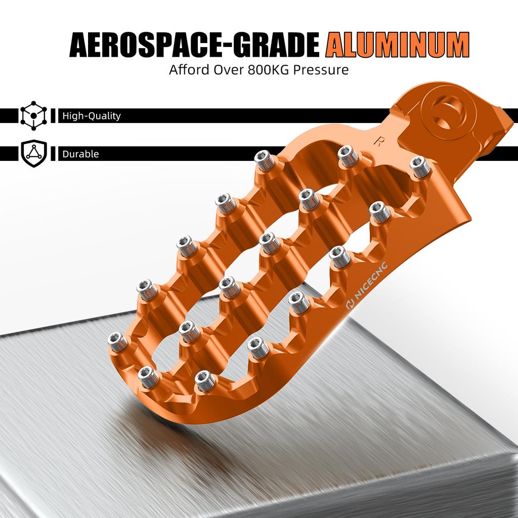 Forged Footpeg Footrest For KTM 690 Enduro R SMCR SMC R Husqvarna 701 SM Supermoto Enduro NORDEN 901 GASGAS ES/SM 700 2008-2025