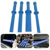 4PCS Anti-Slip Nylon Non-Mar Scraper Set Nylon Adhesive Remover Chisel Removal Pry Tool  Auto Shop