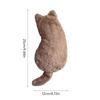 Cute Plush Cat Pencil Case Cartoon Animal Stationery Storage Bag Fashion Multiple Colors Student Pen Bag Gifts