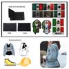 Aotddor Mexican Flag Arm Patch For Outdoor Sports V90415