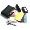 Mini PU Leather Coin Purse Keychain Wallet Multifunctional Zipper Card Holder Fashion Key Bag Key Ring Small Wallet