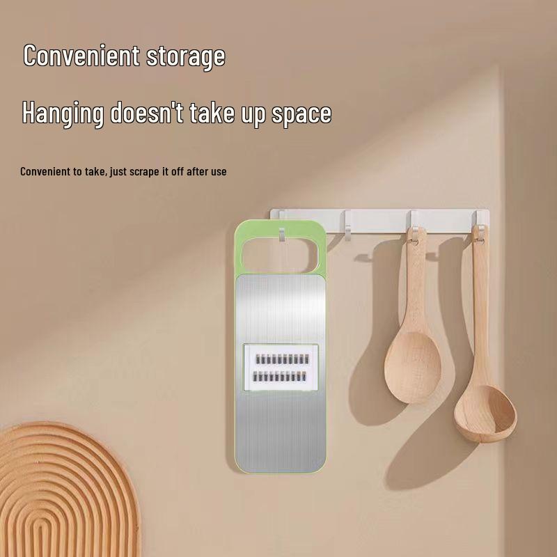 Multifunctional Stainless Steel Kitchen Shredder: Thick & Thin Grater for Cucumber & Potato