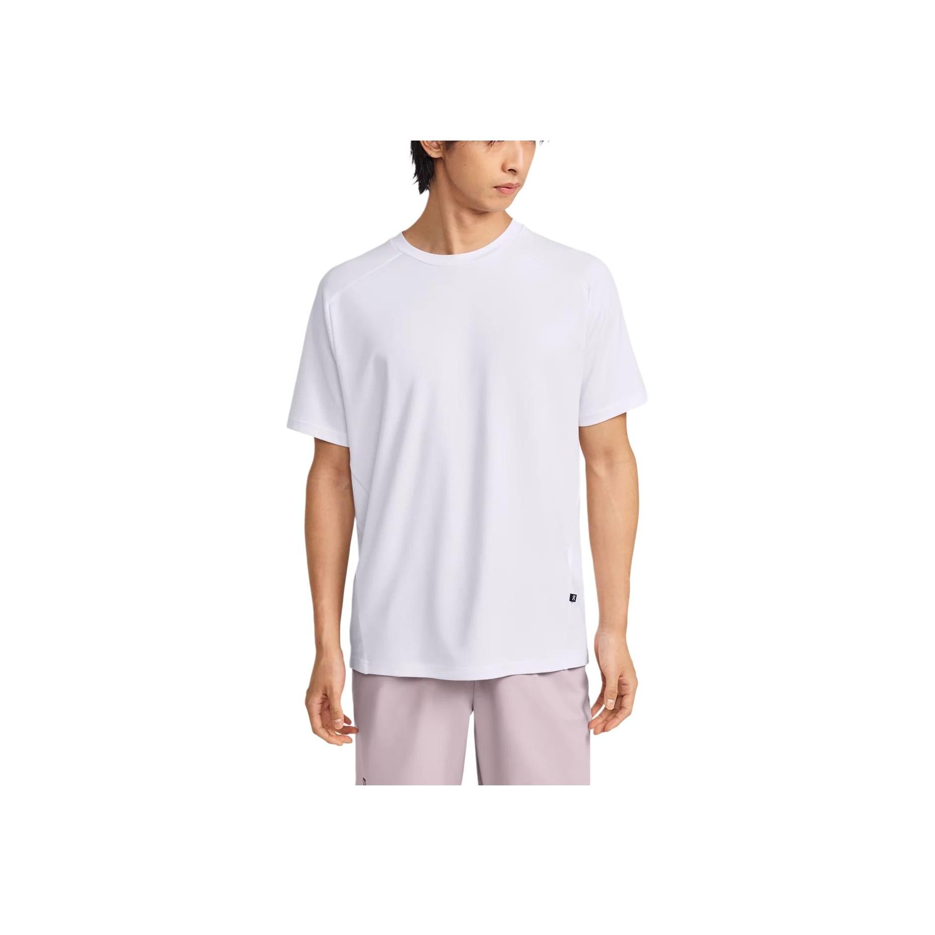 

Мужская футболка с коротким рукавом Focus-T Sports однотонная белая 1ME11461200 M