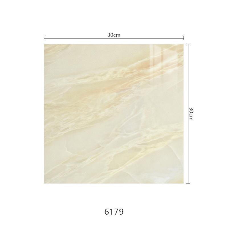 

10pcs 30x30cm Marble Wallpaper Waterproof Oil Resistant High Temperature Resistant Self-adhesive Kitchen Living Room Home Decor 10pcs-30x30cm