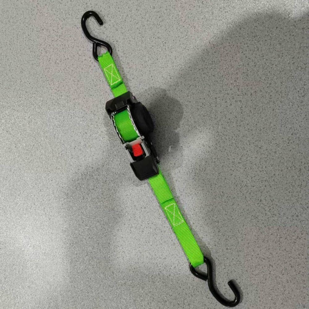 Sturdy Webbing Retractable Ratchet Tie Down Straps Self Retracting Straps Motorcycle Luggage