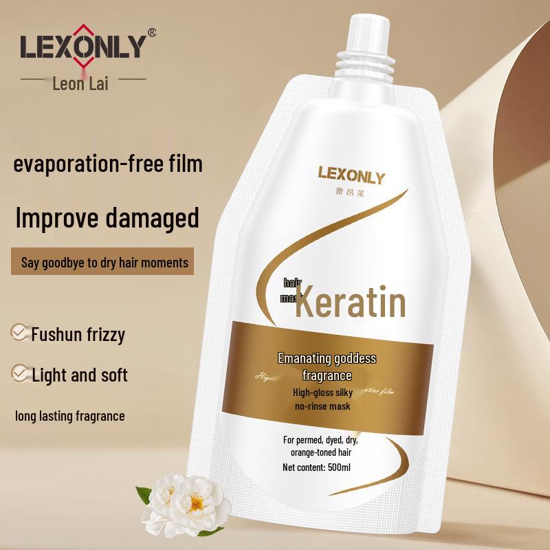 Long-Lasting Fragrance Hair Mask: Hydrating, Moisturizing, Nourishing Conditioner for Frizz and Damage, No-Rinse Formula