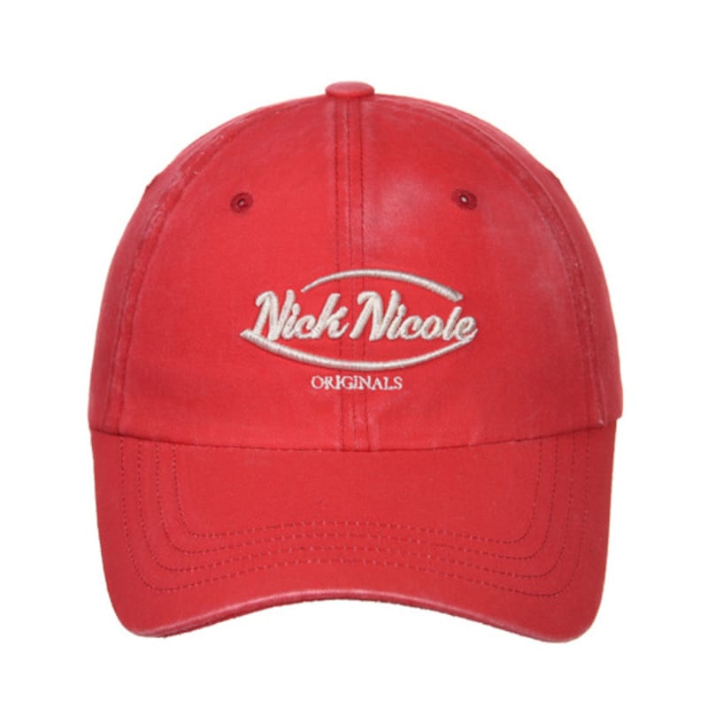 NICK&NICOLE NICOLE ORIGINALS LOGO BALL cap_VINTAGE BEIGE