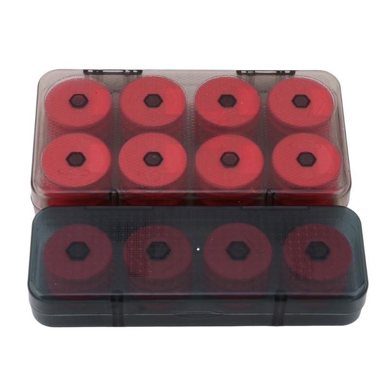 8/16pcs Foam Spools Line Box Winding Board Fishing Line Shaft Fishing Lure Hook Rig Bait Storage Case Pesca Fishing Tackle Box