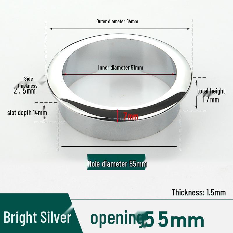 Round Cable Grommet: Desk Cable Organizer & Ventilation Cover
