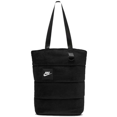 Nike Sportswear Polyamide Tote Bag Shopping Bag Handbag Small Size Unisex Black Casual CU3930-010