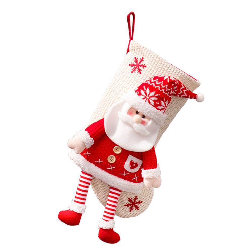 Santa Claus Xmas Gift Bag Home Decor Christmas Tree Decoration Christmas Stocks  Christmas Party