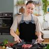 Adjustable Loose Apron For Household Use, Hand Wiped Apron For Kitchen Use, Breathable Cooking, Waist Cinching Workwear