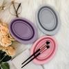 1 Stück tragbare Silikon-Make-up-Pinsel-Reinigungsmatte - Leicht zu reinigen und bequem zu verwenden - Praktische Beauty-Reinigungswerkzeuge
