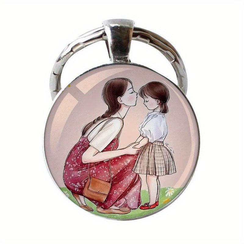 JW Alphabet He Will JWORG Time Gemstone Keychain JW Keyring Jesus Keychain