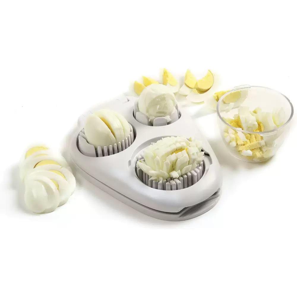 3-in-1 Multifunctional Egg and Fruit Slicer Tool