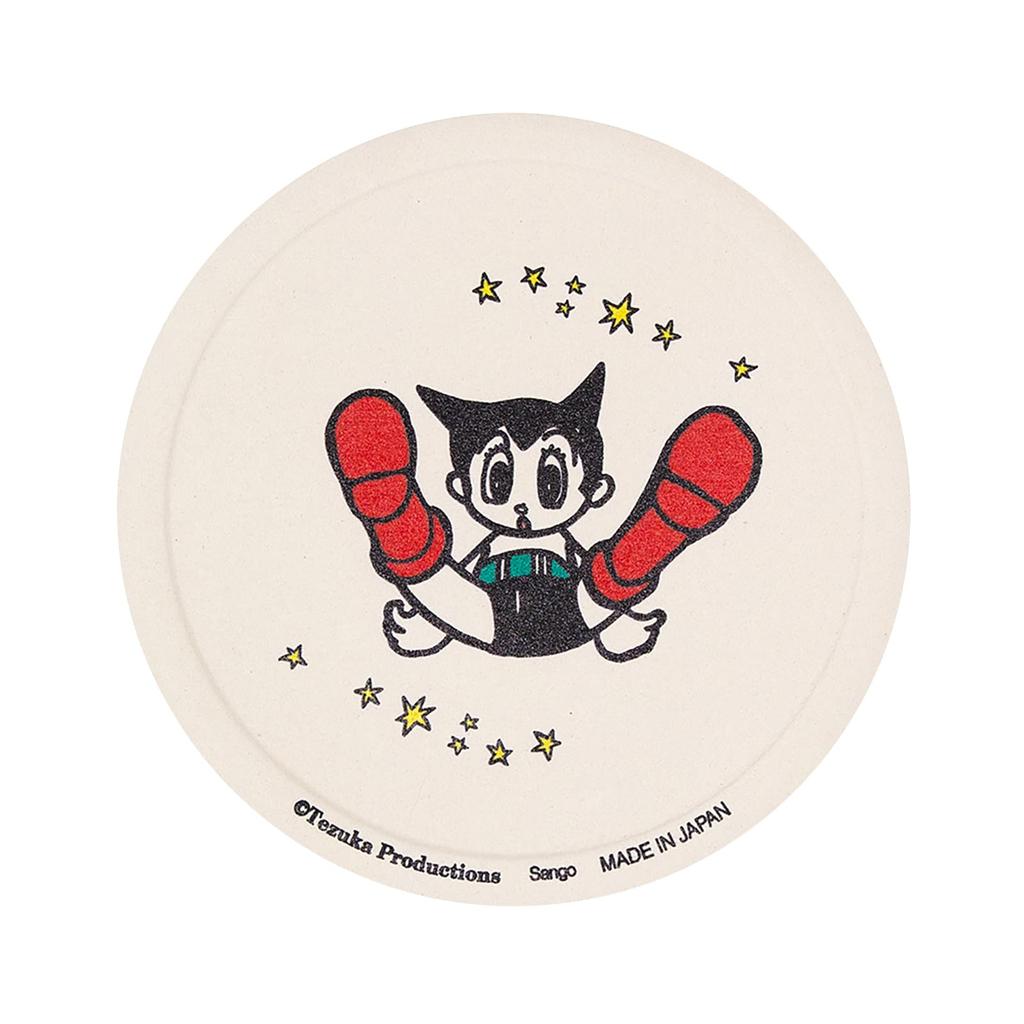 Osamu Tezuka Characters Absorbent Astro Boy Made in Coaster, Approx. 9cm, A, Japan, 7101-11