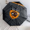 Hull City, Automatic Folding Umbrella, Portable and Foldable Design, 8 Ribs, a Christmas or Birthday Gift.