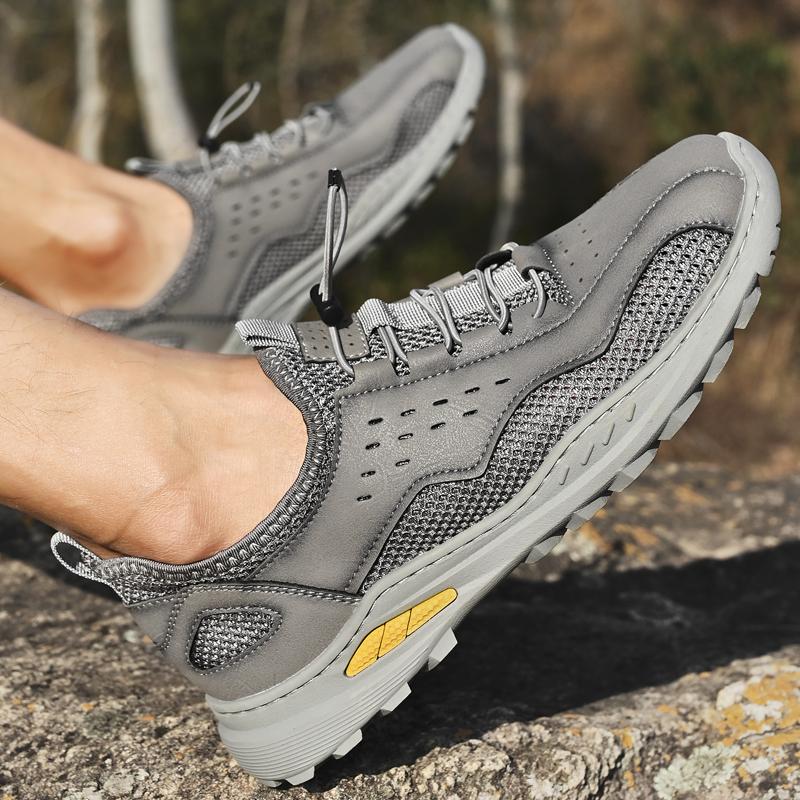 38-46 Summer Men's Large-size Breathable Outdoor Walking Casual Shoes Hiking Shoes Sneakers