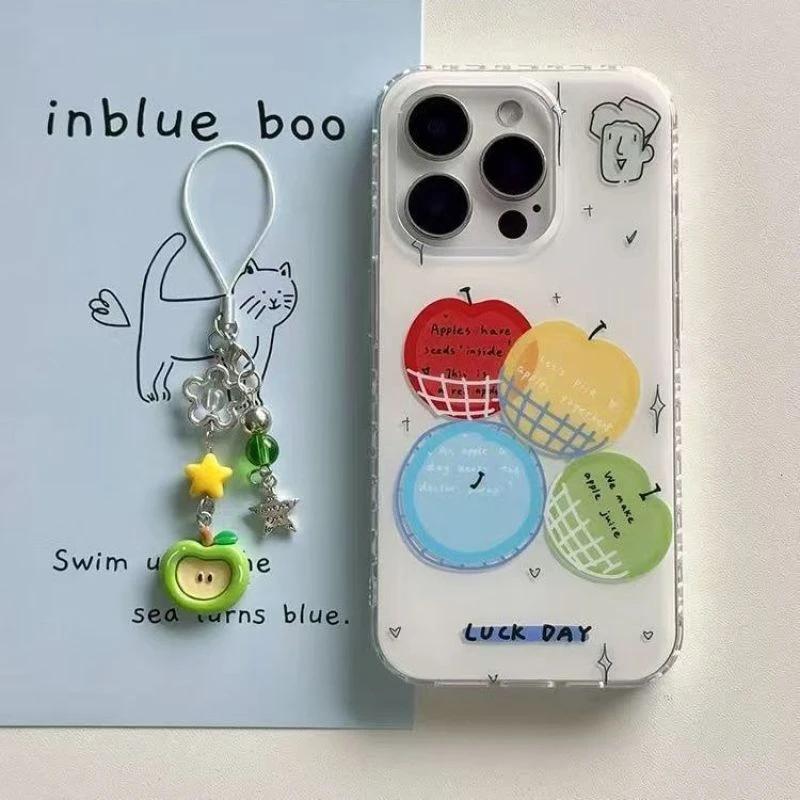 ins summer fruit is suitable for Apple 17 mobile phone case iPhone16Pro niche 15IMD14 large hole Air