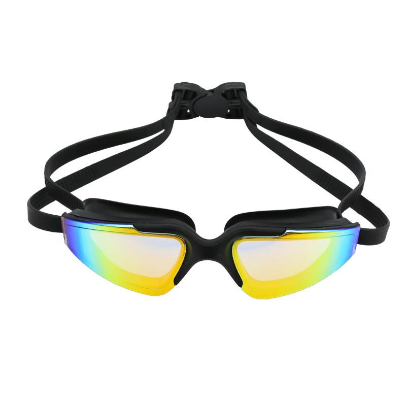 WEZHO Adult Large Frame Electroplated Swimming Goggles