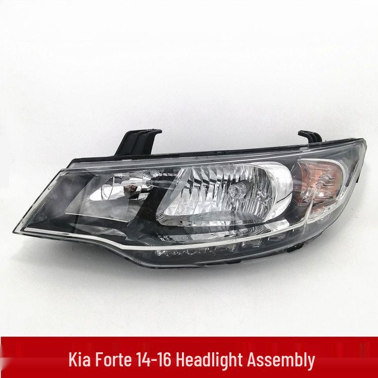 

Compatible with Kia Forte Headlight Assembly for 2014-2016 Models: High/Low Beam, Fog, Tail, and Front Lights. Single pack