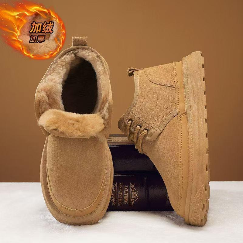 Snow boots winter piled thickened warm cotton shoes casual shoes outdoor sports shoes