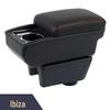Accessoires de boîte à accoudoir central pour voiture Ibiza