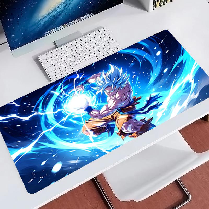 Großes Mauspadd Dragon Ball Anime Erweitertes Schreibtischunterlage Große Gaming-Zubehörteile Bunter Gamer-Teppich Ausfranssicher Dbz Computer-Mauspad