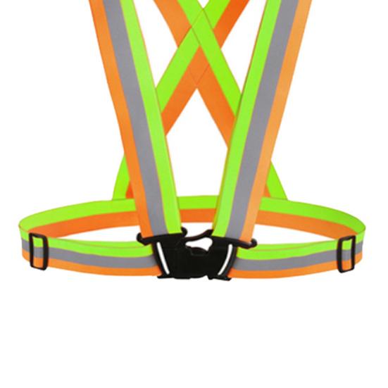 Reflective Vest Ultralight Lightweight High Visibility Adjustable Elastic Safety Vest for Motorcycle