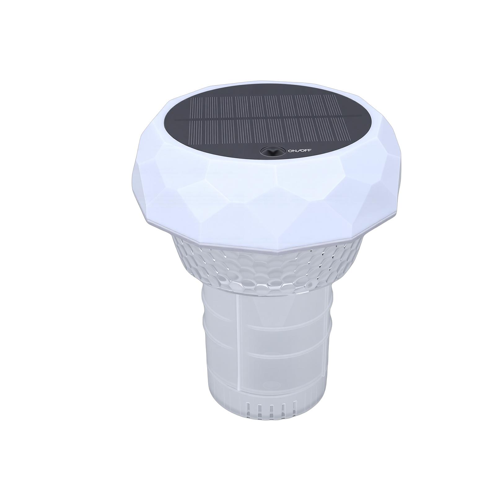 

Solar Pool Float Light with Remote Control, Floating Pool Light, Dynamic RGB Modes, Timer, IP68 for Inground Pool Party