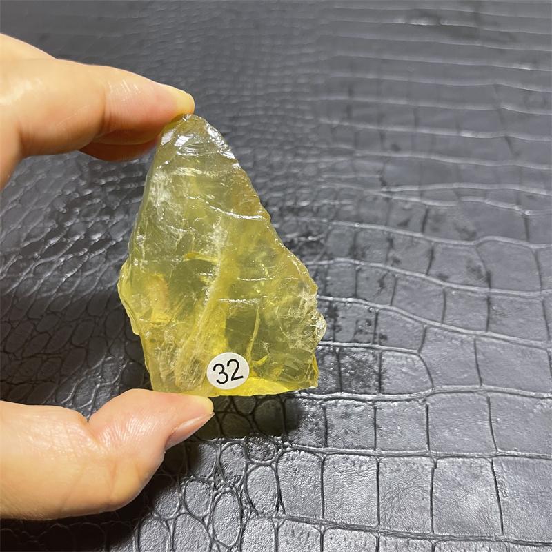 Natural Topaz Crystal Rough Raw Stone Rock Specimen Brazil