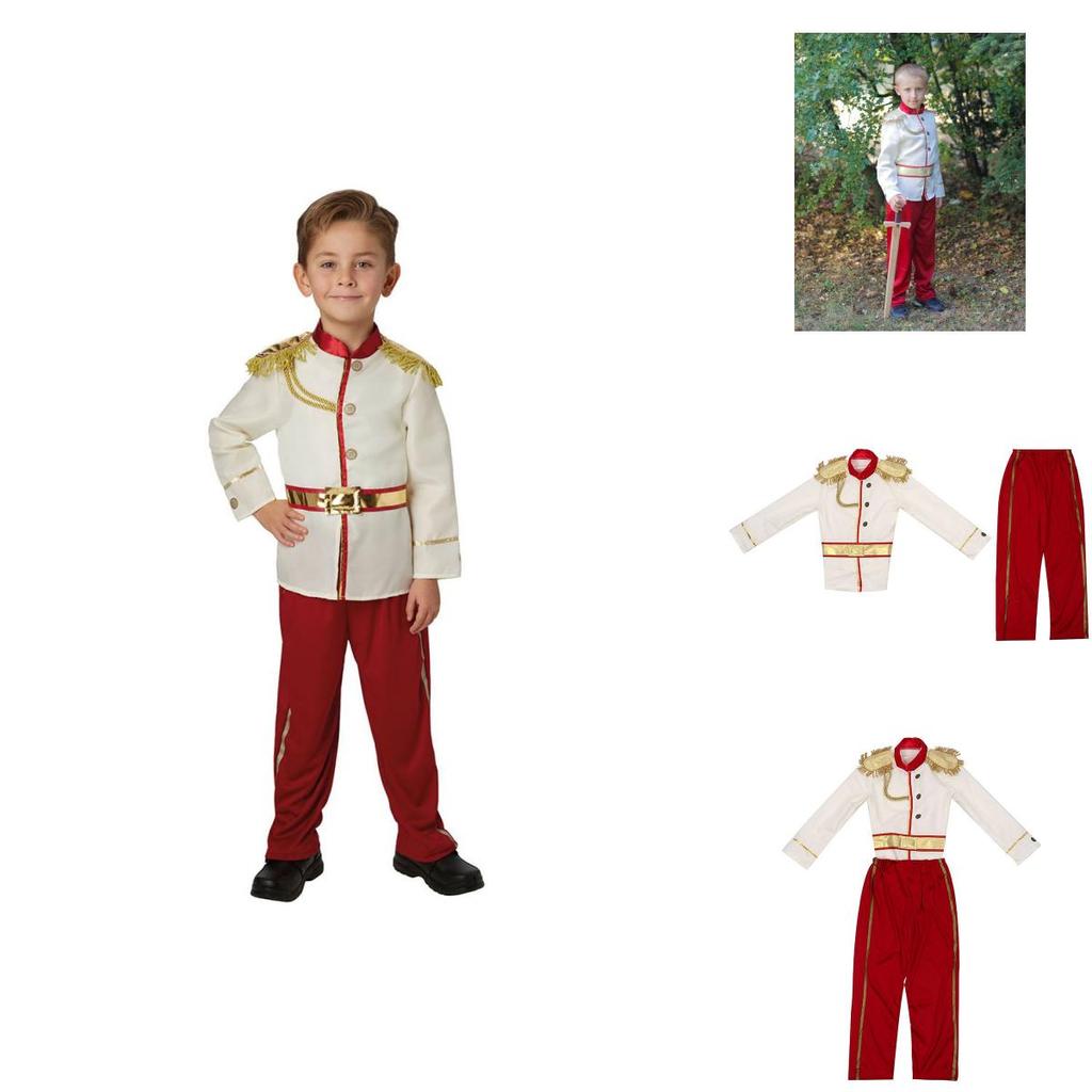 Luxurious Prince Charming Anime Costume For Children Perfect For Christmas And Parties
