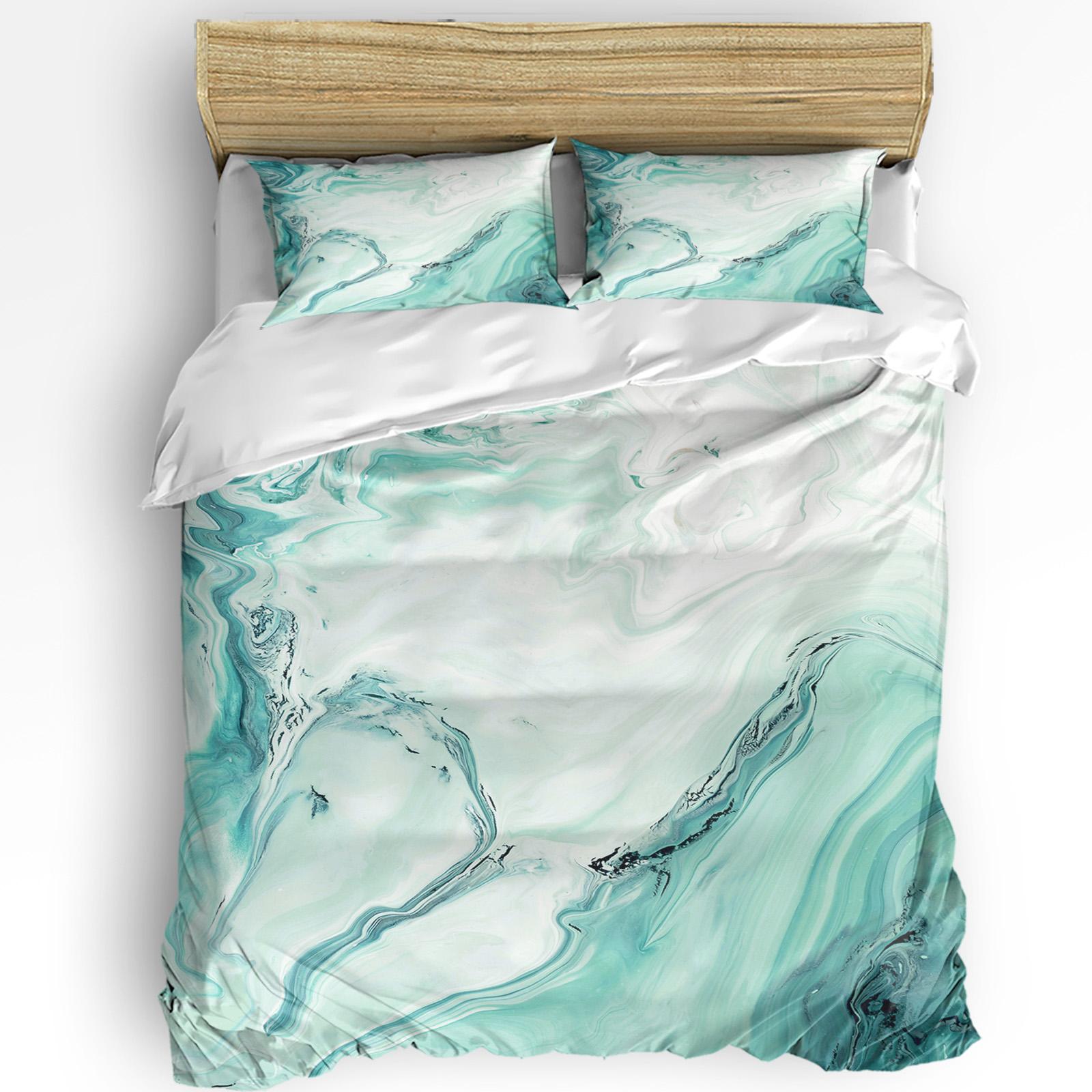 

Флюид Арт Черно-белый Пододеяльник с наволочкой На заказ 3 предмета Постельный комплект Покрывало для двуспальной кровати Домашний текстиль EU single(135x200cm)