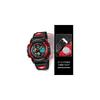 Kids' Sports Watch Red Multi-Function Waterproof Alarm Date Day Display Dual Time LED Analog Digital Watch