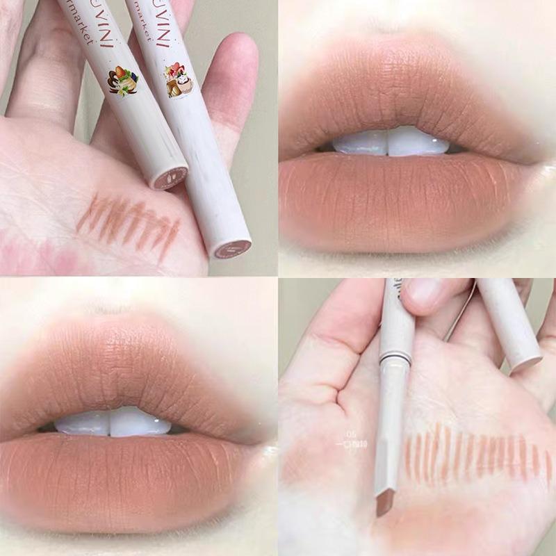 Matte Nude Lip Liner Pencil For Lip Contour Shaping Daily Makeup