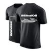 2026 Sea Doo Seadoo Moto Nueva Camiseta de Marca para Hombre de Verano Manga Corta Cuello Redondo Corte Casual Cómoda Camiseta de Secado Rápido Tops
