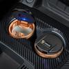 Auto-Emblem Aschenbecher LED Tragbare Müllbox Aufbewahrungshalter Für Porsche 911 Cayenne Macan Carrera-GT 928 944 968 Panamera Boxster